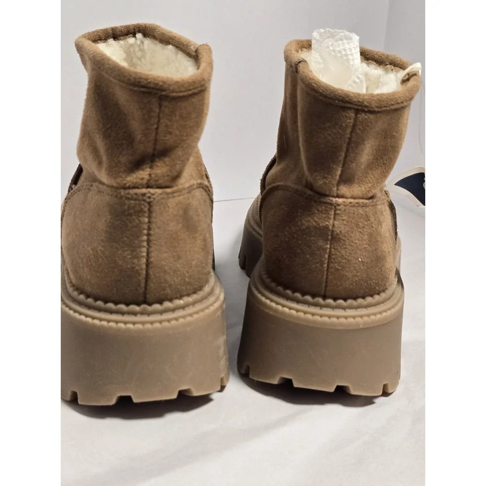 New Dolce Vita Kandy Girls Youth‎ Boots Size 2  Faux Fur